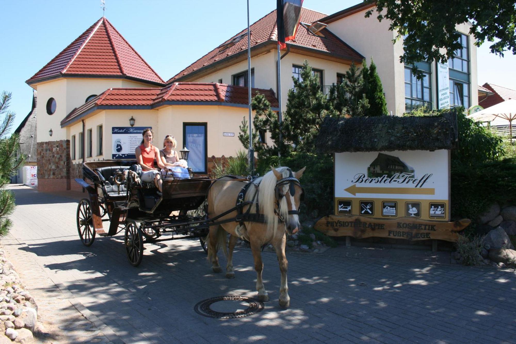 Kur-& Landhotel Borstel - Treff Dabel Buitenkant foto